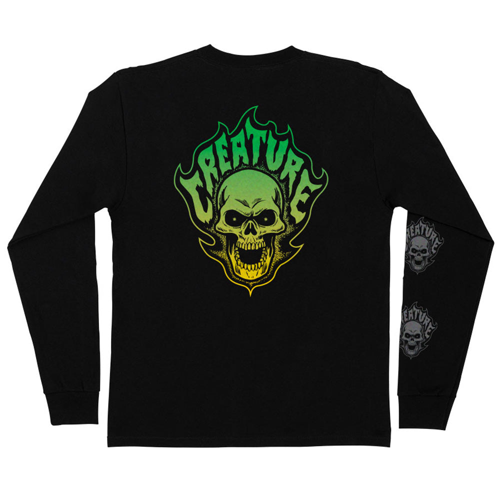 BONEHEAD FLAME L/S REGULAR T-SHIRT – ハスコオンラインストア