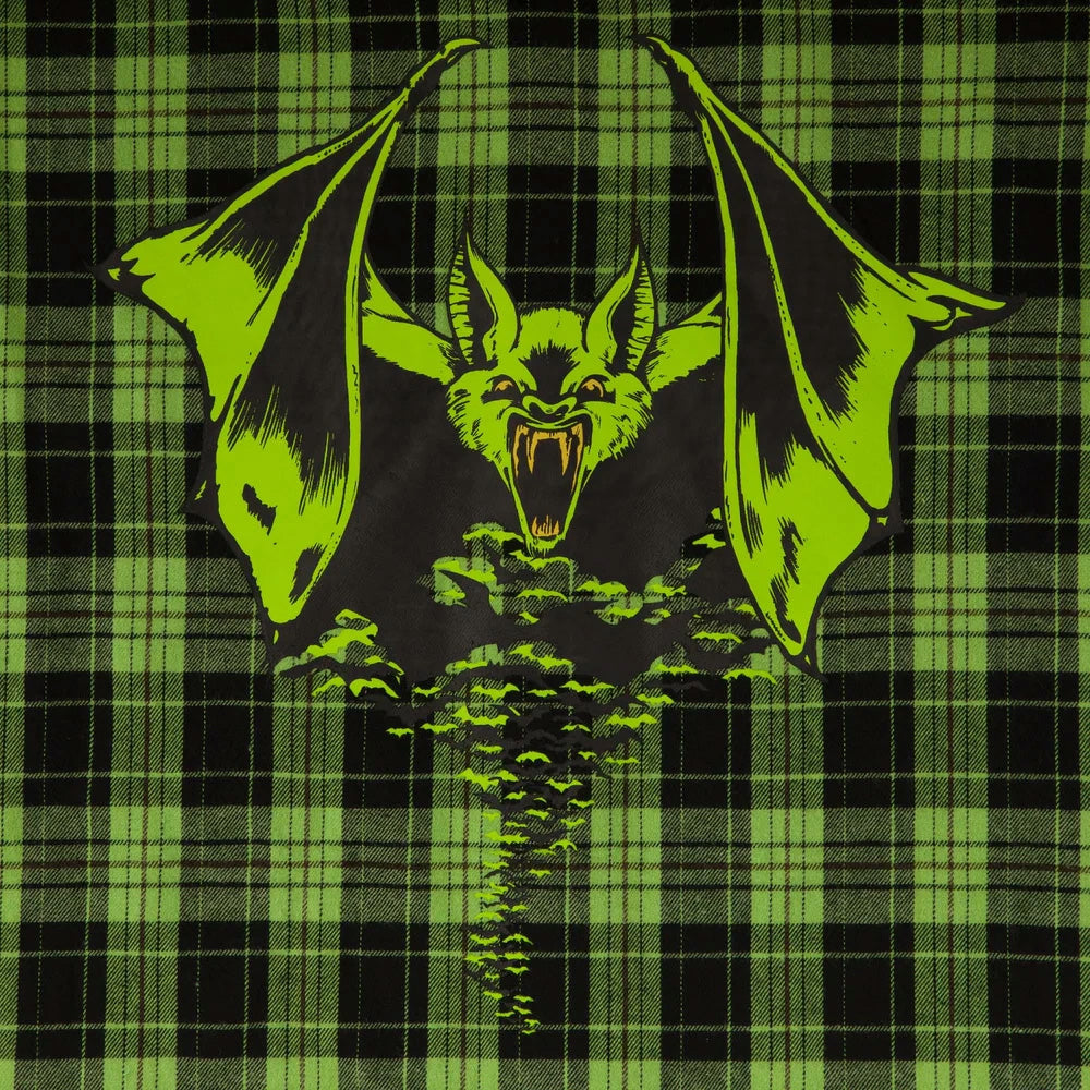 BAT RELIC L/S FLANNEL TOP