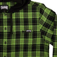 BAT RELIC L/S FLANNEL TOP