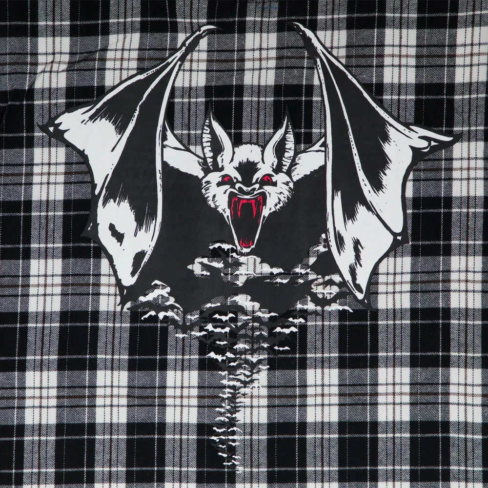 BAT RELIC L/S FLANNEL TOP