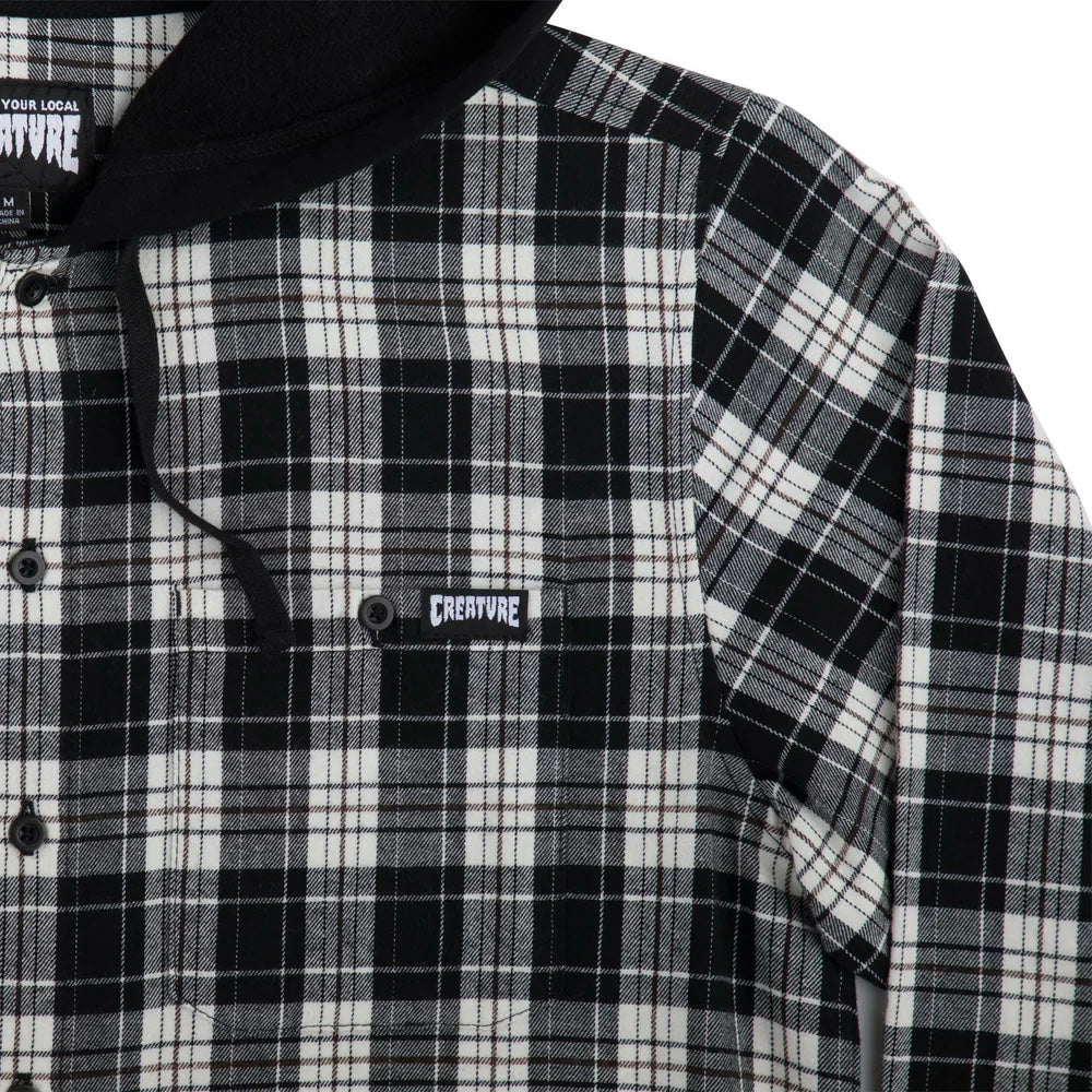 BAT RELIC L/S FLANNEL TOP