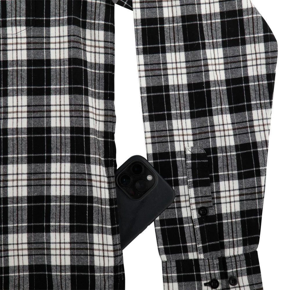 BAT RELIC L/S FLANNEL TOP