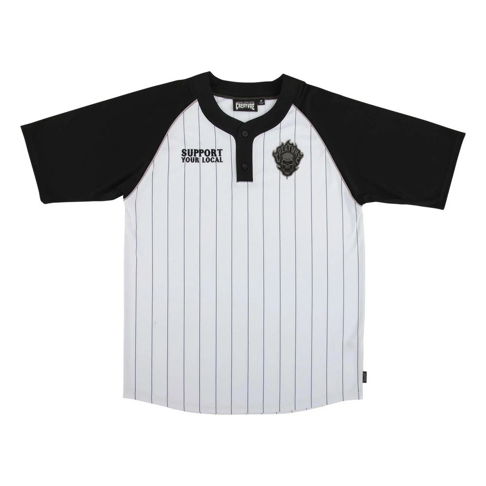 FIEND WORK S/S BASEBALL JERSEY TOP