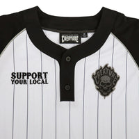 FIEND WORK S/S BASEBALL JERSEY TOP