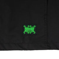 PATENT HOODED WINDBREAKER JACKET