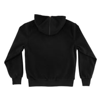 DROP OUT HOODED VARSITY JACKET