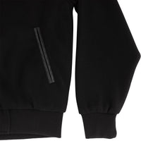 DROP OUT HOODED VARSITY JACKET