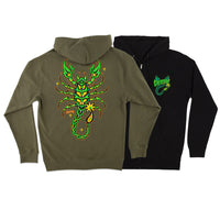 DEADLY SANDS ZIP HOODED SWEATSHIRT