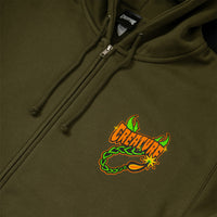 DEADLY SANDS ZIP HOODED SWEATSHIRT