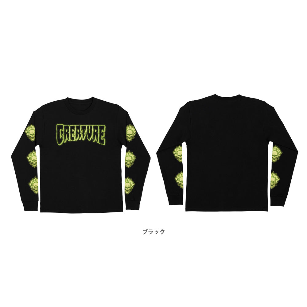 BONEHEAD GLITCH L/S REGULAR T-SHIRT