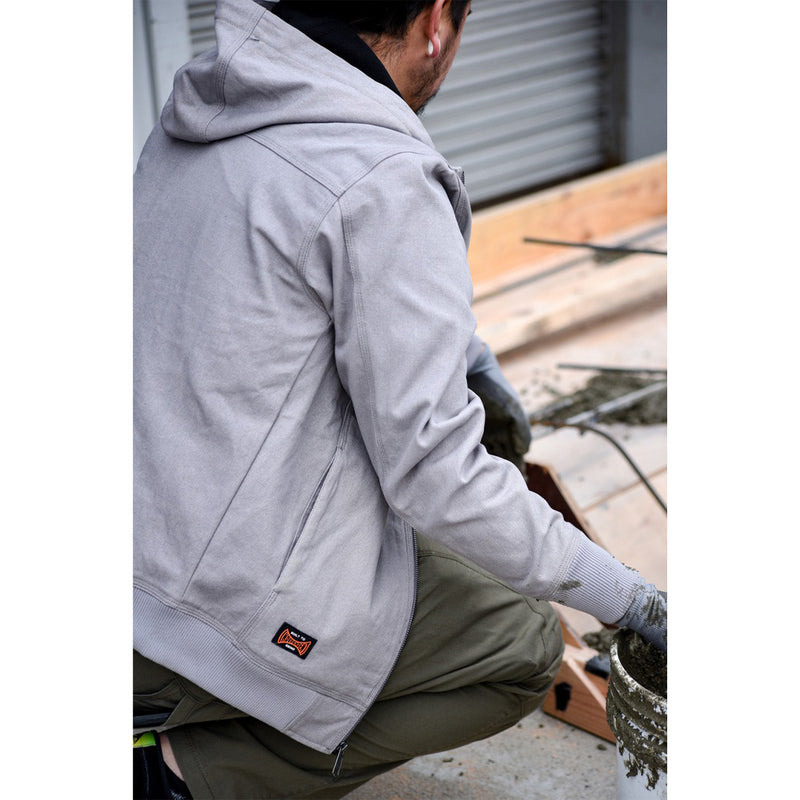 BUILT TO GRIND HOODED CANVAS WORK JACKET