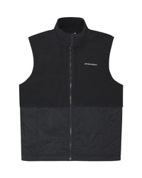 Fleece Vest Black AW24