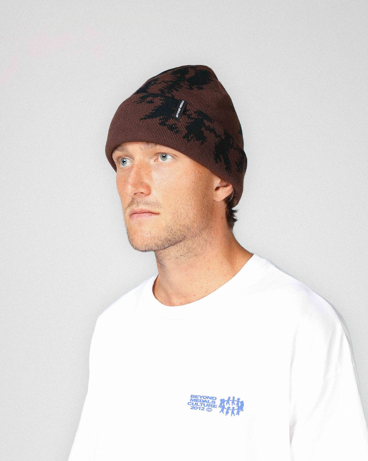 Culture Print Beanie AW23