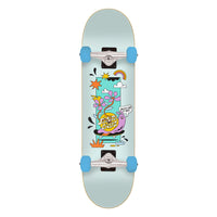 8.0in x 30.5in SKATE LIKE A GIRL FULL SKATEBOARD COMPLETE