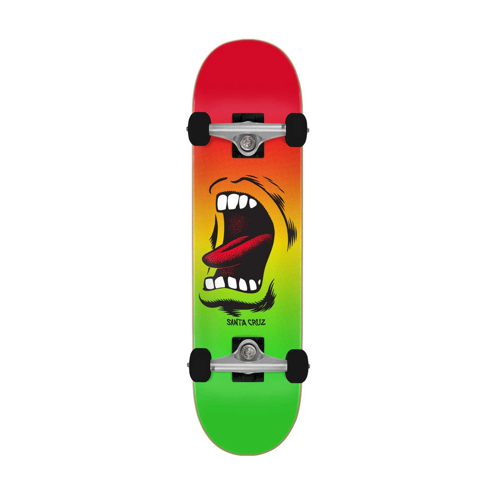 8.0in x 31.25in SCREAMING MOUTH FULL SKATEBOARD COMPLETE