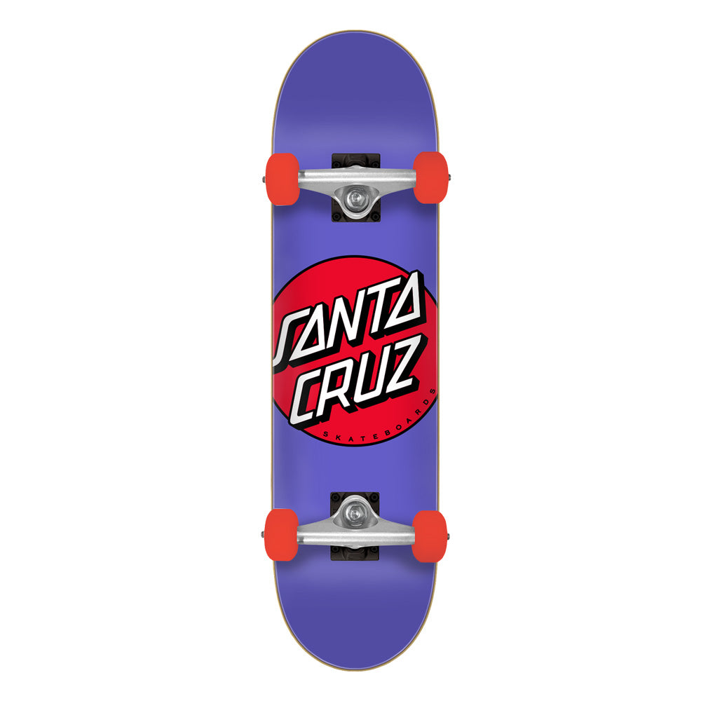 7.75in x 30.0in SPOTLIGHT DOT MINI SKATEBOARD COMPLETE