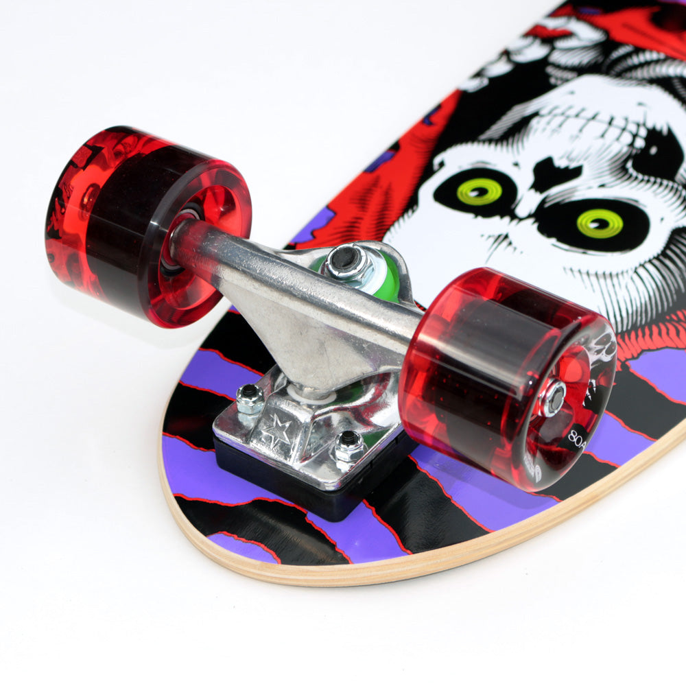 7.5in x 24in MICRO MINI RIPPER CRUISER COMPLETE PURPLE/RED