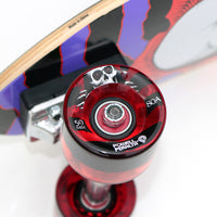 7.5in x 24in MICRO MINI RIPPER CRUISER COMPLETE PURPLE/RED