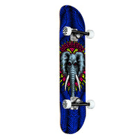 8.25in x 31.95in VALLELY ELEPHANT ROYAL BLUE SKATEBOARD COMPLETE