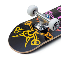 7.0in x 28.0in VATO RAT SKATEBOARD COMPLETE PURPLE FADE