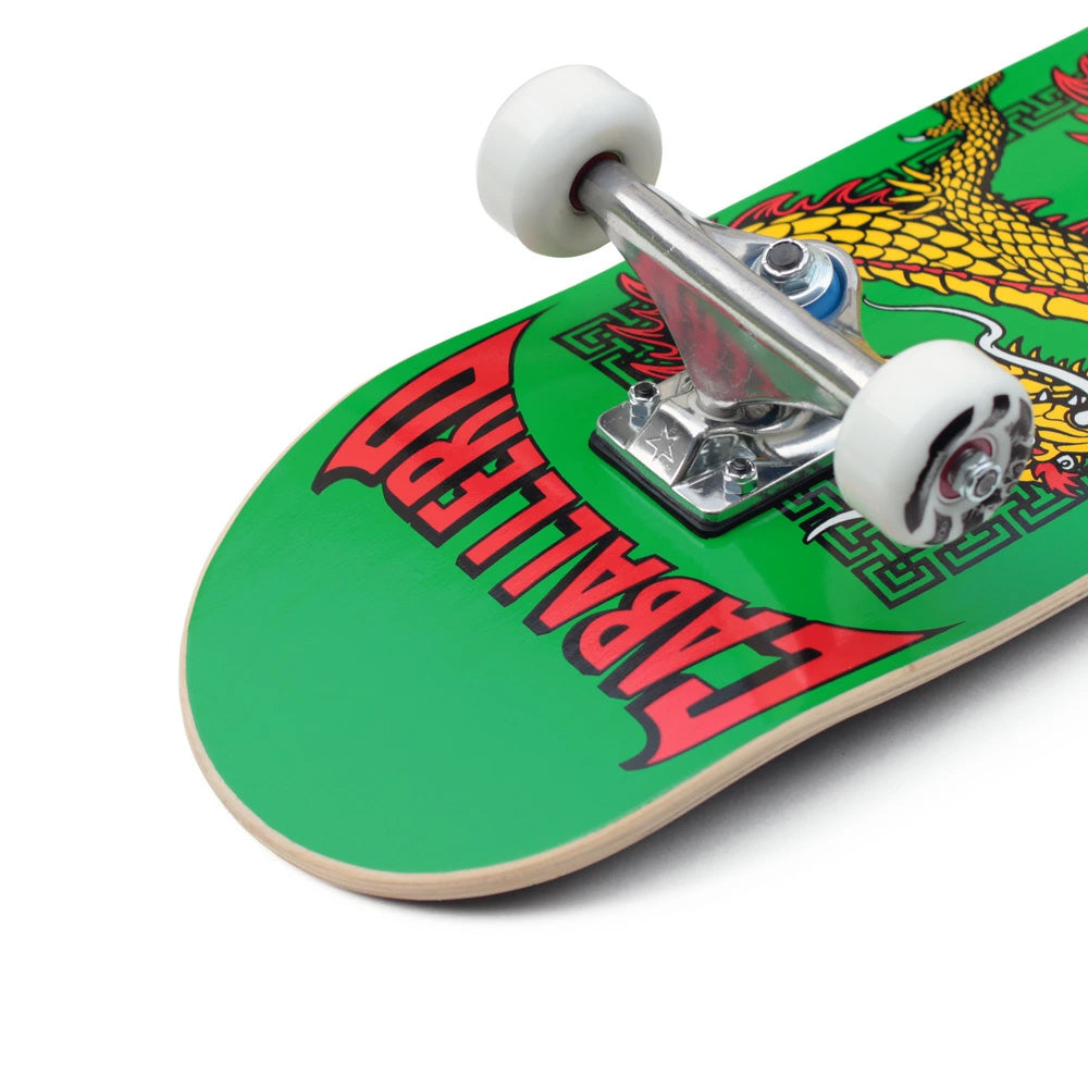 7.5in x 28.65in CAB CHINESE DRAGON SKATEBOARD COMPLETE GREEN