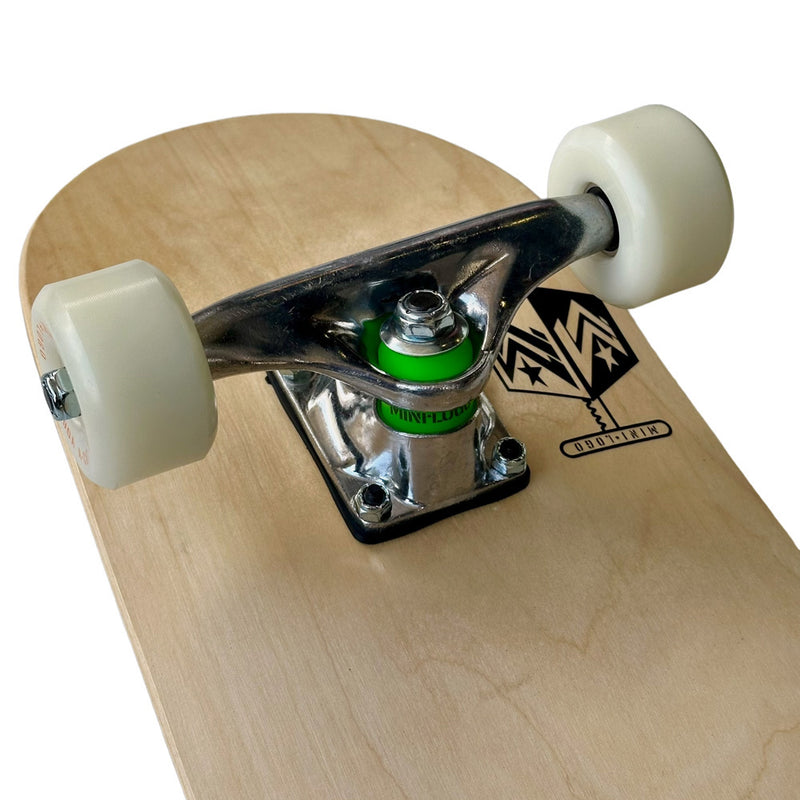 7.5in x 28.65in DETONATOR SKATEBOARD COMPLETE NATURAL