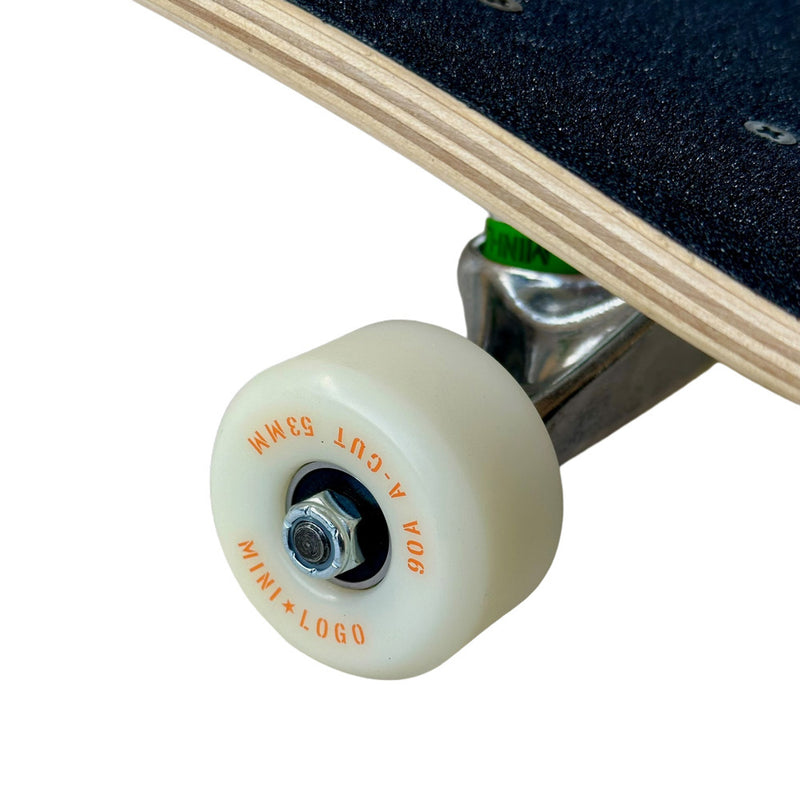 7.5in x 28.65in DETONATOR SKATEBOARD COMPLETE NATURAL