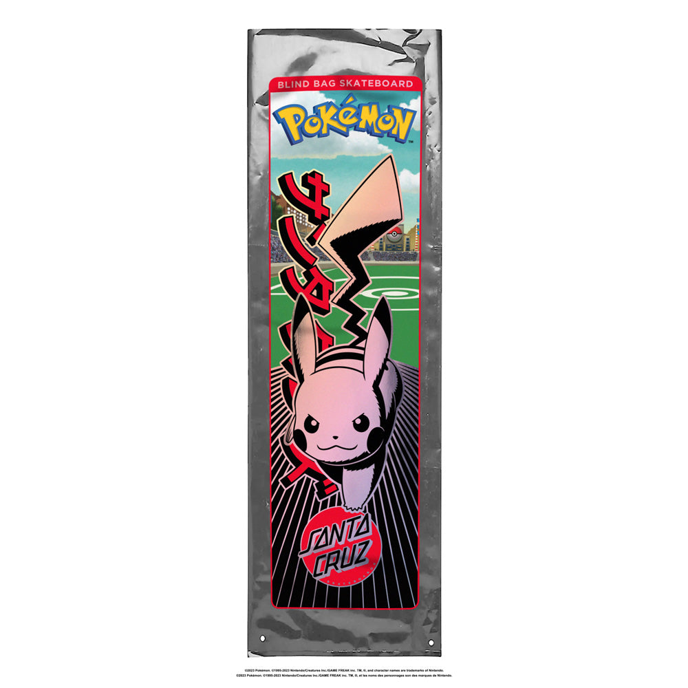 8.0in x 31.6in Pokémon BLIND BAGG SKATEBOARD DECK