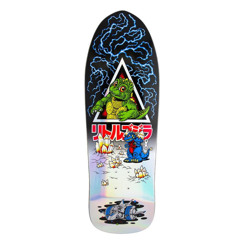 9.89in x 29.82in GODZILLA Jr. NATAS SKATEBOARD DECK