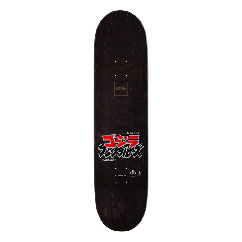 8.25in x 31.8in GODZILLA O'BRIEN REAPER SKATEBOARD DECK