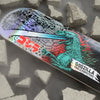 8.25in x 31.8in GODZILLA O'BRIEN REAPER SKATEBOARD DECK