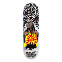 8.5in x 32.2in GODZILLA SHIN KNOX FIREPIT SKATEBOARD DECK