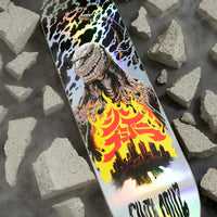 8.5in x 32.2in GODZILLA SHIN KNOX FIREPIT SKATEBOARD DECK