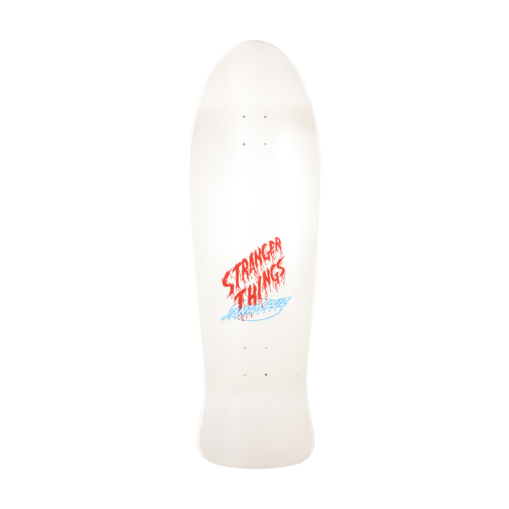 10.1in x 31.13in STRANGER THINGS MEEK EDDIE SLASHER REVEAL SKATEBOARD DECK