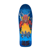10.07in x 31.275in STRANGER THINGS KNOX HELLFIRE PIT SKATEBOARD DECK