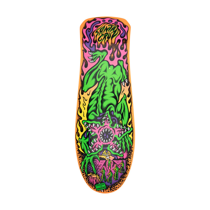 10.3in x 31.1in STRANGER THINGS SALBA DEMOGORGON SKATEBOARD DECK