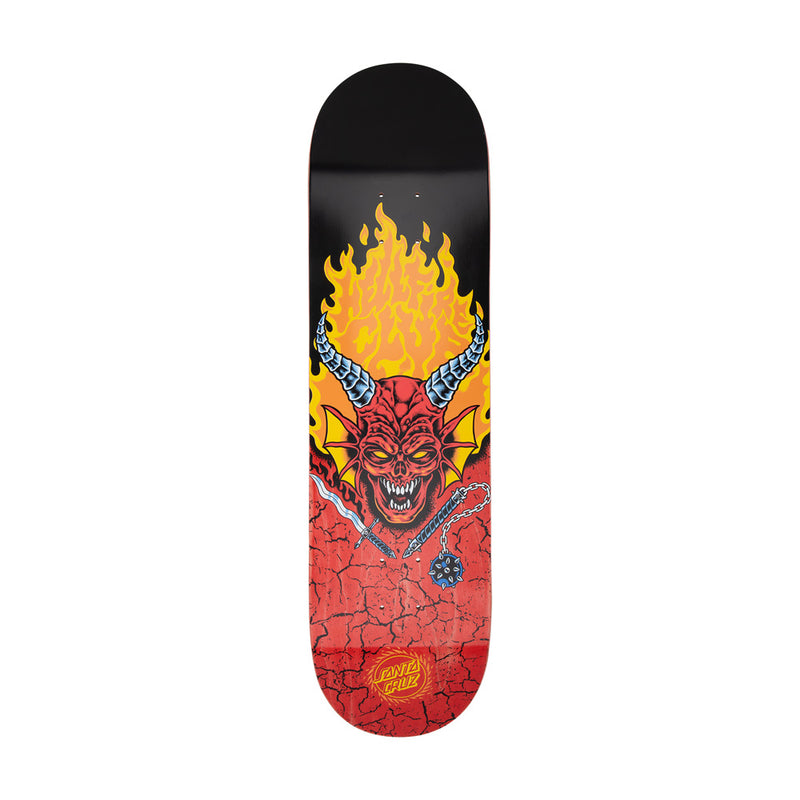 8.25in x 31.8in STRANGER THINGS HELLFIRE CLUB SKATEBOARD DECK