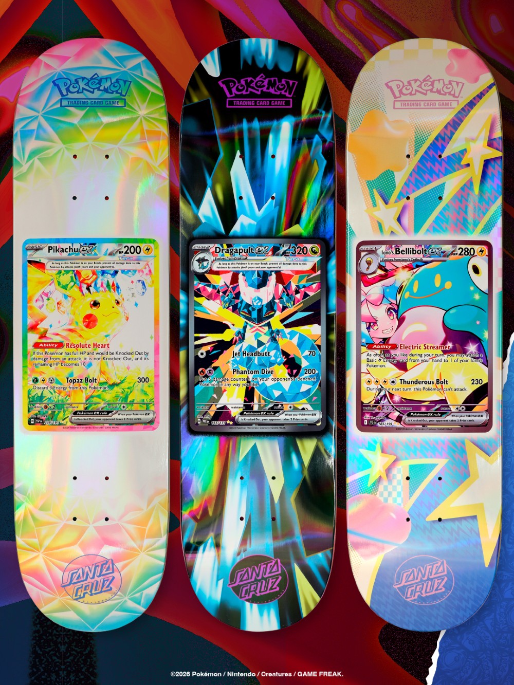 POKÉMON TCG BLIND BAG SKATEBOARD DECK