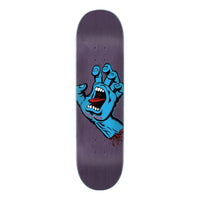 7.75in x 31.4in SCREAMING HAND SKATEBOARD DECK