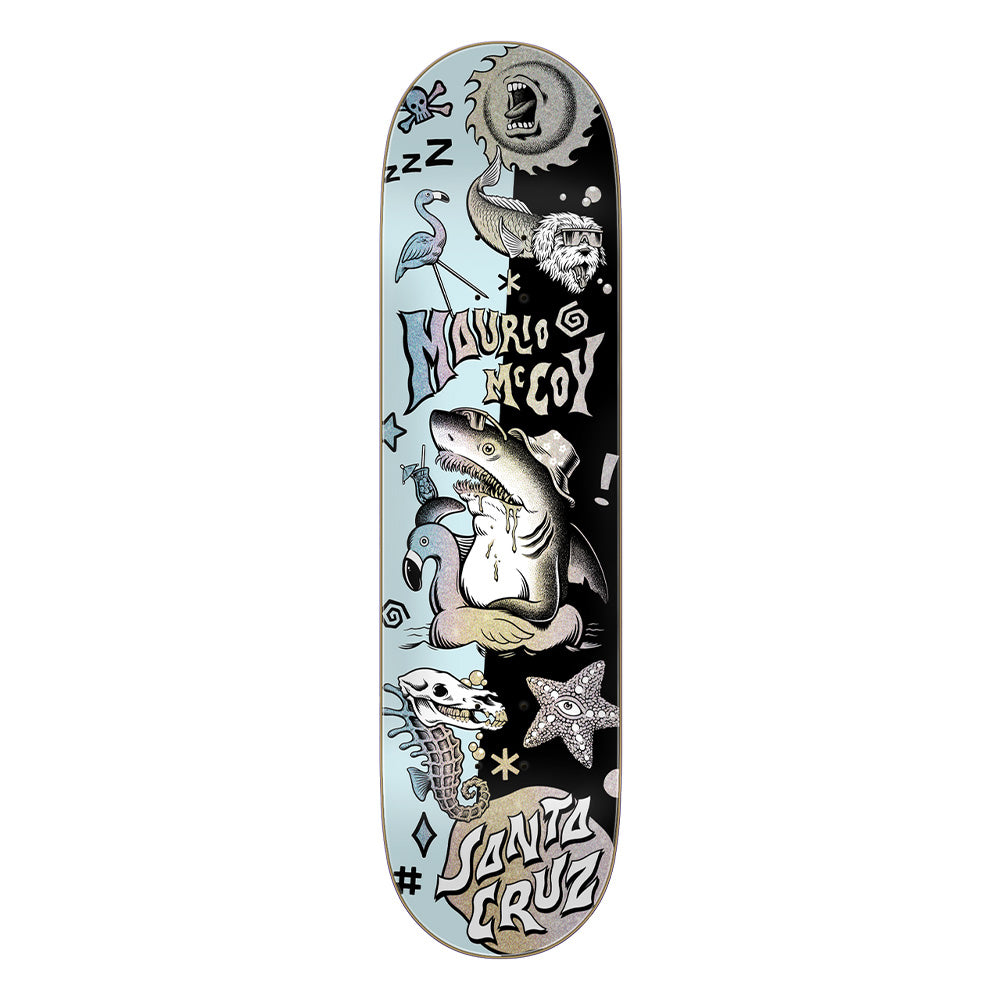 8.25in x 31.83in MCCOY FEVER DREAM VX TWIN SKATEBOARD DECK