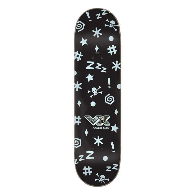 8.25in x 31.83in MCCOY FEVER DREAM VX TWIN SKATEBOARD DECK