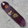 8.5in x 31.705in PACE OCCULT VX SKATEBOARD DECK