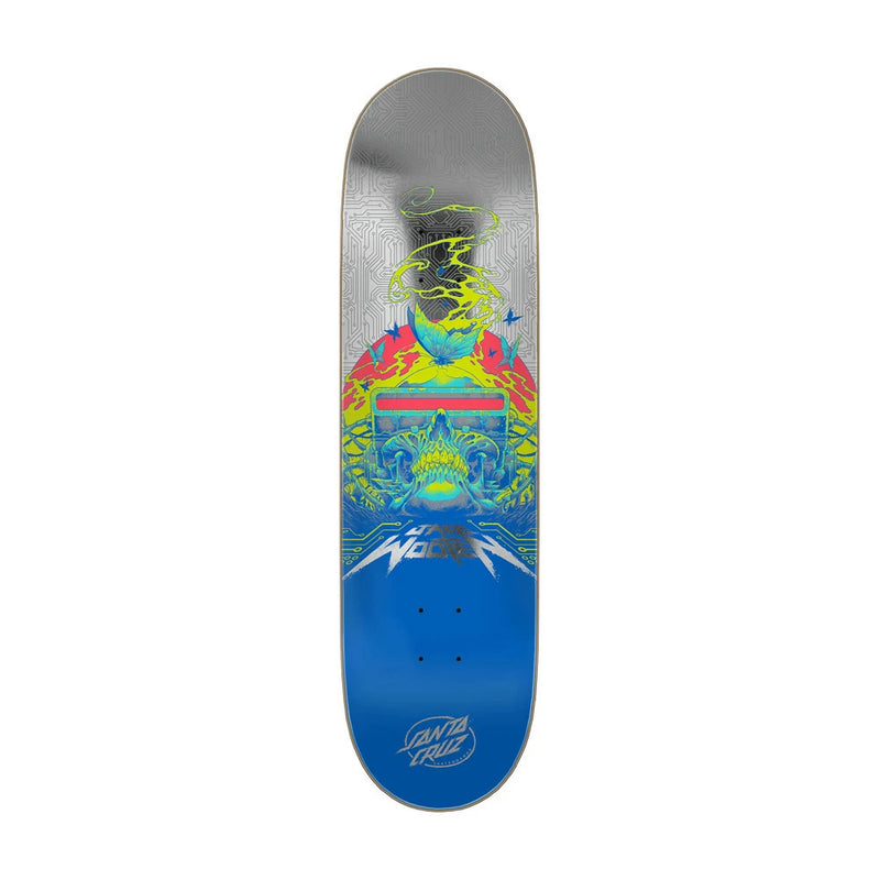 8.5in x 32.2in WOOTEN CYBER VX SKATEBOARD DECK