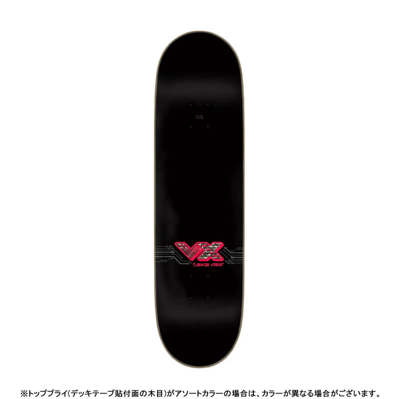 8.5in x 32.2in WOOTEN CYBER VX SKATEBOARD DECK