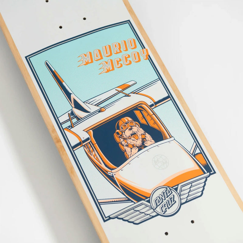 8.25in x 31.83in MCCOY AVIATOR VX SKATEBOARD DECK