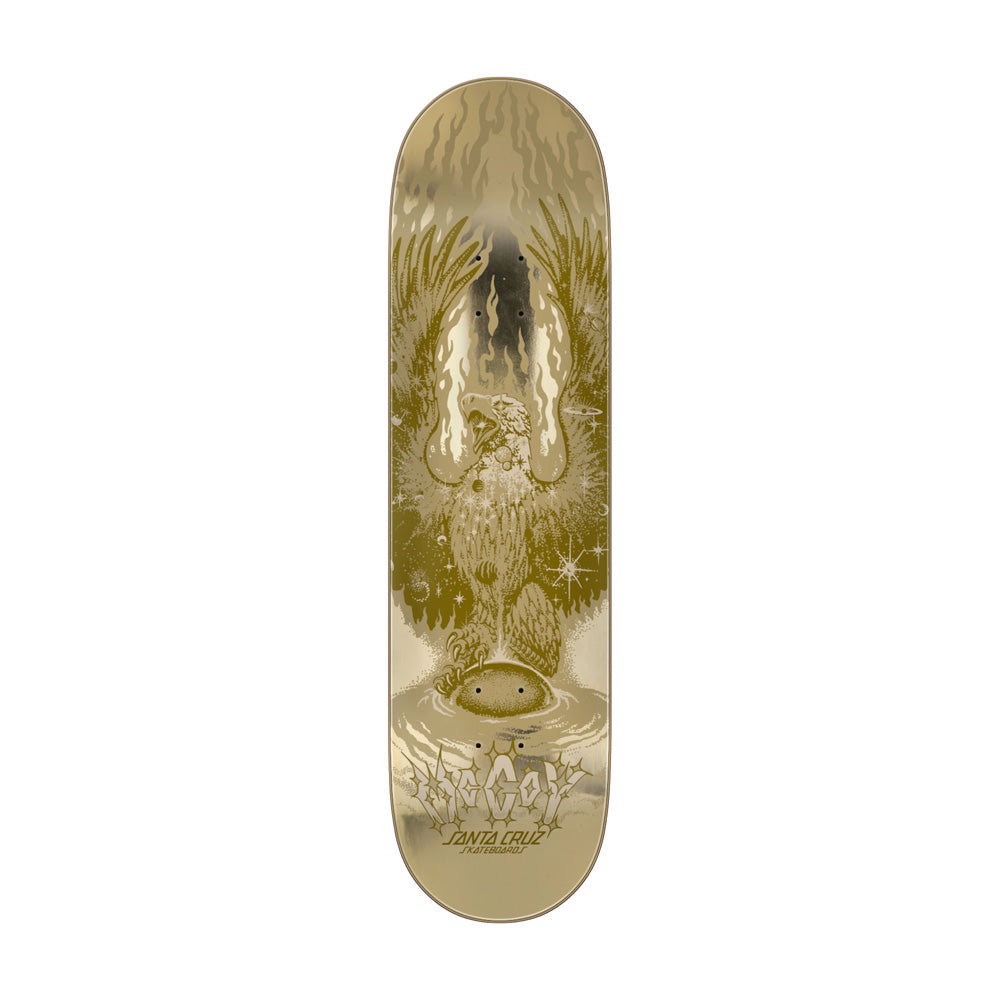 8.25in x 31.83in MCCOY COSMIC EAGLE TWIN VX SKATEBOARD DECK