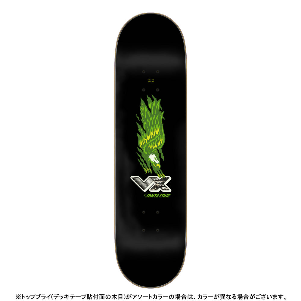 8.25in x 31.83in McCOY RIPPING EAGLE TWIN VX SKATEBOARD SKATEBOARD DECK