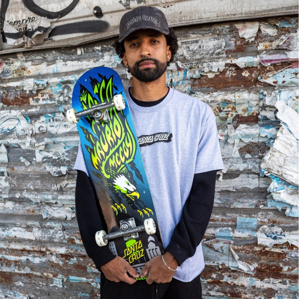 8.25in x 31.83in McCOY RIPPING EAGLE TWIN VX SKATEBOARD SKATEBOARD DECK