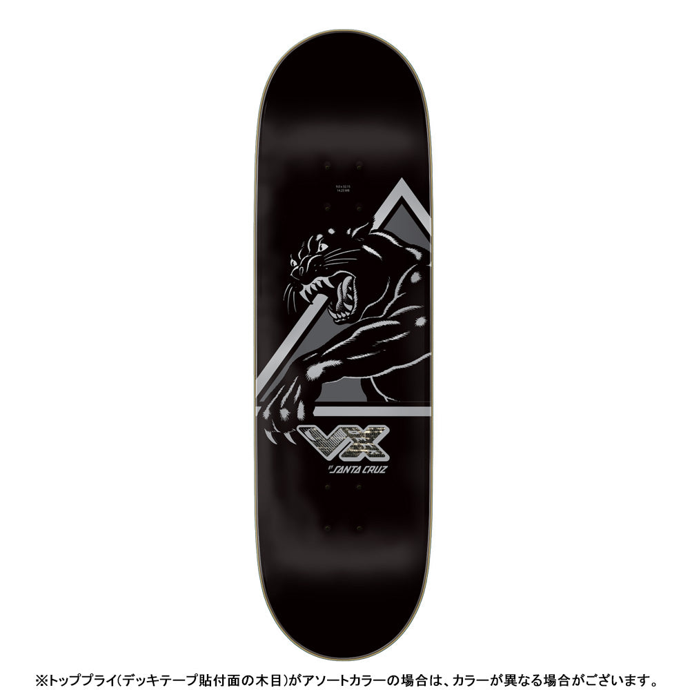 9.0in x 32.15in NATAS SHATTERED PANTHER VX SKATEBOARD SKATEBOARD DECK