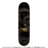 8.25in x 31.83in McCOY SNAKES TWIN VX SKATEBOARD DECK